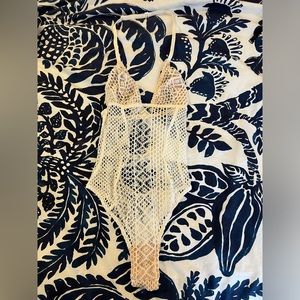 Victoria’s Secret Fishnet Thong Bodysuit